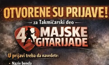 Otvorene prijave za 44. Majsku gitarijadu u Požarevcu