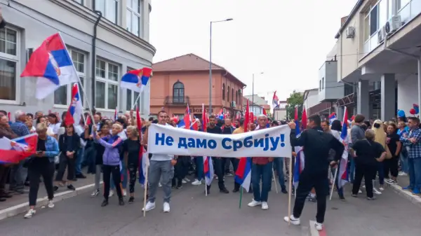 Šetnja podrške izbornoj listi SNS-a u Požarevcu