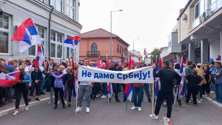 Šetnja podrške izbornoj listi SNS-a u Požarevcu