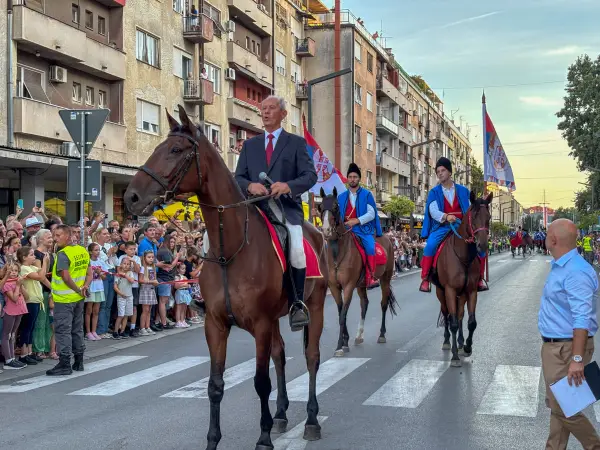 Defile u centru Požarevca označio početak 63. Ljubičevskih konjičkih igara