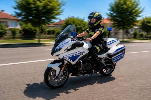 Pojačane kontrole na putevima: Policija zaustavila motociklistu sa više teških prekršaja