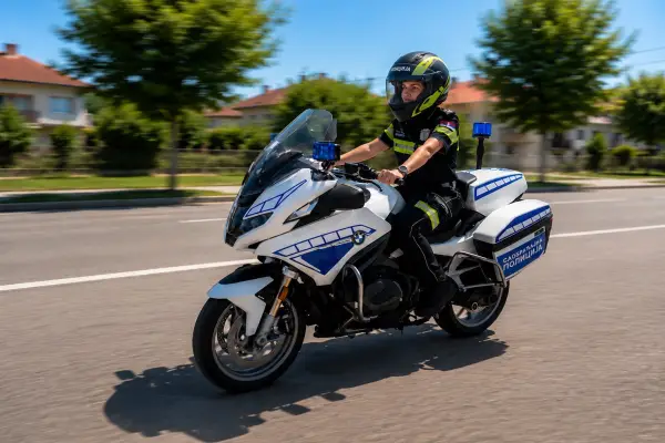 Pojačane kontrole na putevima: Policija zaustavila motociklistu sa više teških prekršaja