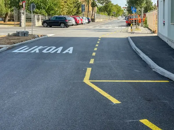 Završeni radovi u zonama škola u Porečkoj i Moravskoj ulici