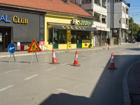 Radovi na kolovozu od raskrsnice Lenjinove i Voje Dulića do kružnog toka