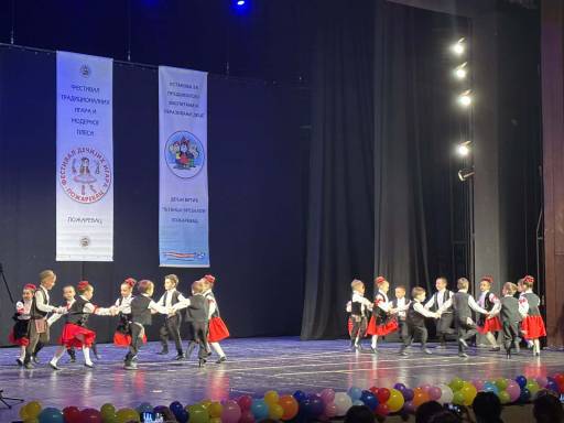 Više od 600 mališana na Festivalu tradicionalnih igara i modernog plesa u Požarevcu