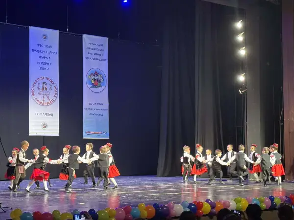 Više od 600 mališana na Festivalu tradicionalnih igara i modernog plesa u Požarevcu