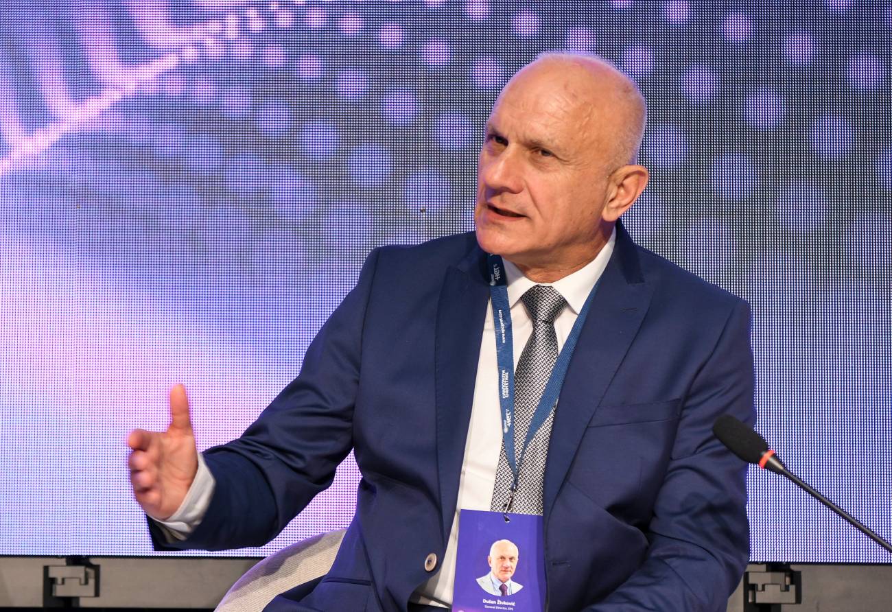 Dušan Živković, generalni direktor EPS, na Simpozijumu EPCG NET 2026, Foto: eps.rs