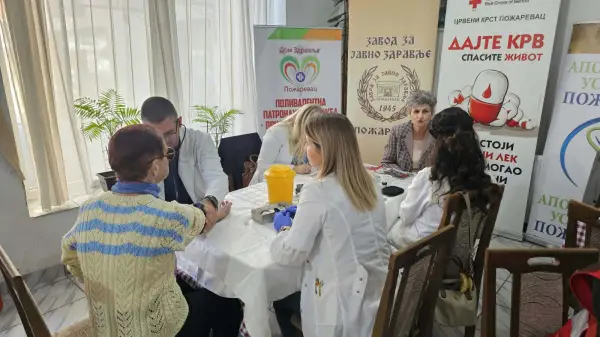„Akcijom za zdravlje“ u Požarevcu obeležen Međunarodni dan starijih osoba